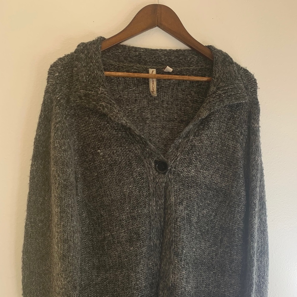 Alliance grey knit sweater women’s XL